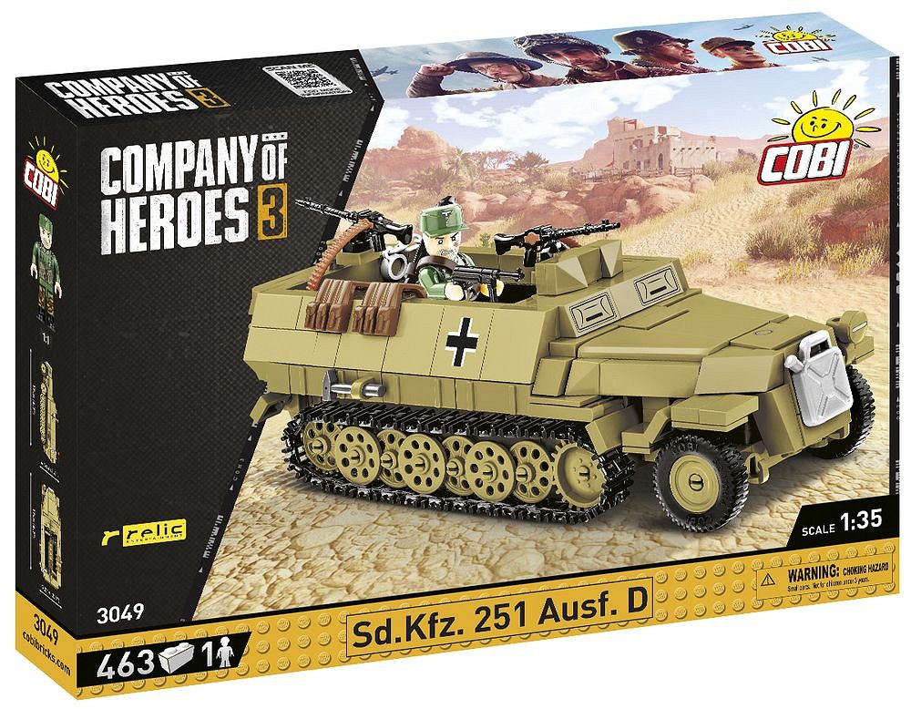 Sd.Kfz. 251 Ausf.D (COBI-3049) \ Company of Heroes 3 \ Cobi.eu